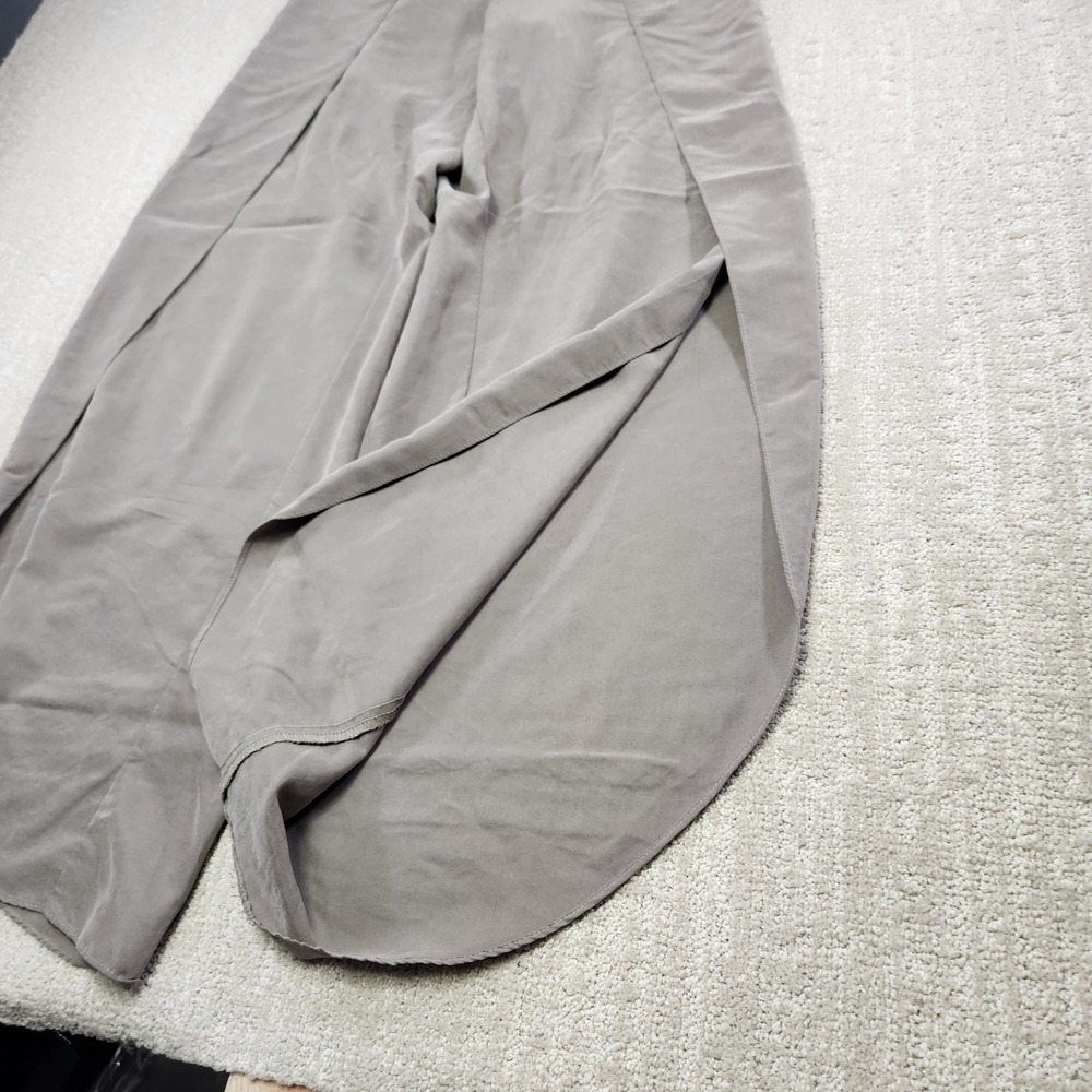 Anthropologie DREW Taupe Tulip Wide Leg Pants - Picture 3 of 11